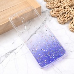 Futrola za Samsung Galaxy A56 leđa silikon Glitter - ljubičasta