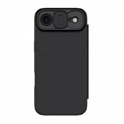 Futrola za iPhone Air preklop bez magneta bez prozora Nillkin Qin Pro - crna