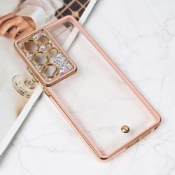 Futrola za Samsung Galaxy S25 Ultra leđa Cirkon camera - roza