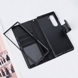 Futrola za Samsung Galaxy Z Fold 7/Fold7 preklop sa magnetom bez prozora Hanman - crna