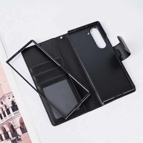 Futrola za Samsung Galaxy Z Fold 7/Fold7 preklop sa magnetom bez prozora Hanman - crna