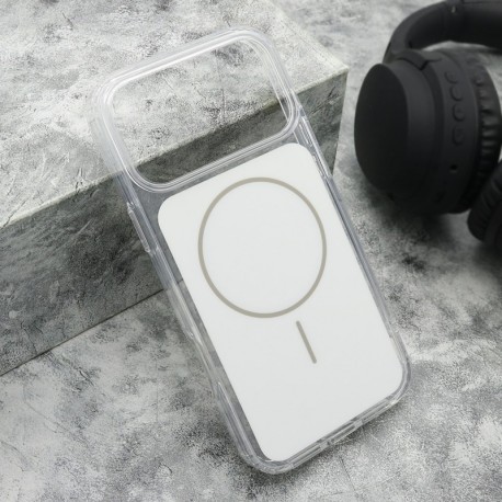 Futrola za iPhone 17 Pro Max leđa Amber shine MagSafe - bela