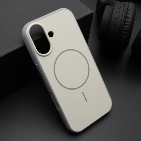 Futrola za iPhone 17 leđa MagSafe chrome 2 - bela