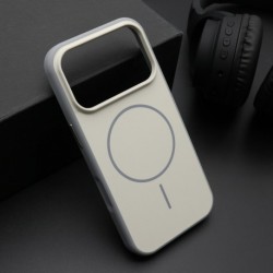 Futrola za iPhone 17 Pro leđa MagSafe chrome 2 - bela