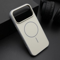 Futrola za iPhone 17 Pro Max leđa MagSafe chrome 2 - bela