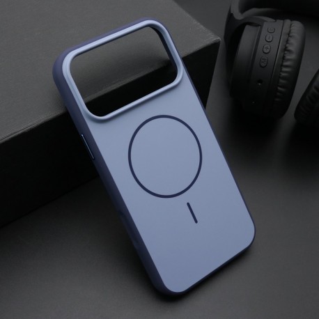 Futrola za iPhone 17 Pro Max leđa MagSafe chrome 2 - plava