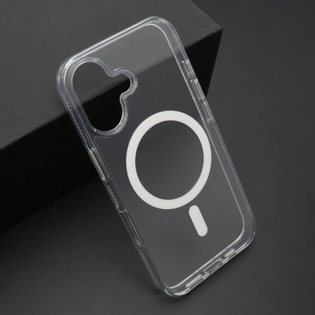 Futrola za iPhone 16 leđa Color frame MagSafe - providna