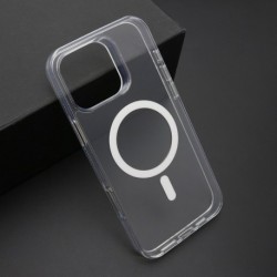 Futrola za iPhone 16 Pro Max leđa Color frame MagSafe - providna