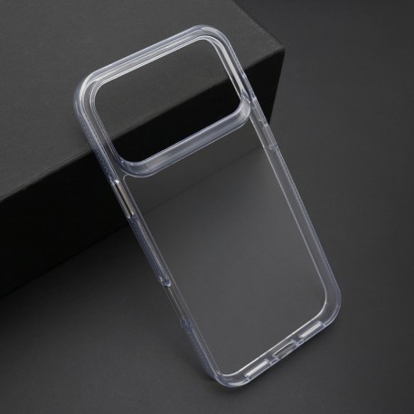 Futrola za iPhone 17 Pro Max leđa Color frame - providna