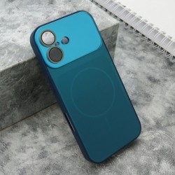 Futrola za iPhone 17 leđa Color metal MagSafe II - plava