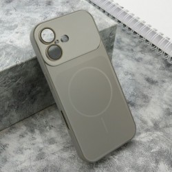 Futrola za iPhone 17 leđa Color metal MagSafe II - srebrna