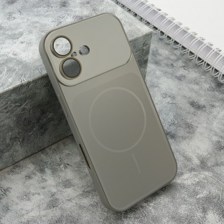 Futrola za iPhone 17 leđa Color metal MagSafe II - srebrna
