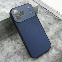 Futrola za iPhone 17 Pro Max leđa Color metal MagSafe II - teget