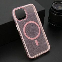 Futrola za iPhone 13 leđa Crystal MagSafe - roza