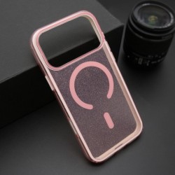 Futrola za iPhone 17 Pro Max leđa Crystal MagSafe - roza