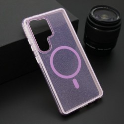 Futrola za Samsung Galaxy S25 Ultra leđa Crystal MagSafe - ljubičasta