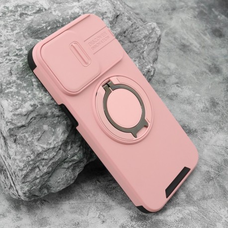 Futrola za iPhone 15 Pro Max leđa Defender CamShield - roza