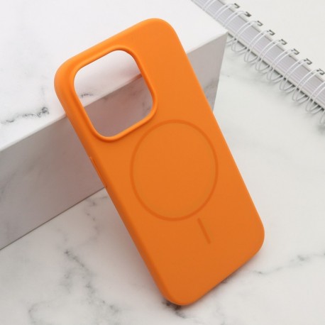 Futrola za iPhone 15 Pro leđa Flex MagSafe - narandžasta