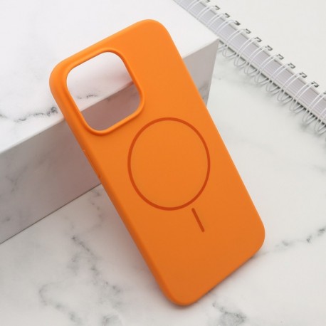Futrola za iPhone 15 Pro Max leđa Flex MagSafe - narandžasta