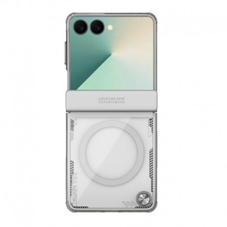 Futrola za Samsung Galaxy Z Flip 7/Flip7 leđa Nillkin Iceblade Prop magnet - bela