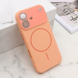 Futrola za iPhone 17 leđa Pastel dreams MagSafe - narandžasta