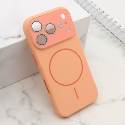 Futrola za iPhone 17 Pro leđa Pastel dreams MagSafe - narandžasta