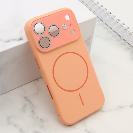 Futrola za iPhone 17 Pro leđa Pastel dreams MagSafe - narandžasta