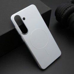 Futrola za Samsung Galaxy S25 FE leđa Pure matte MagSafe - srebrna