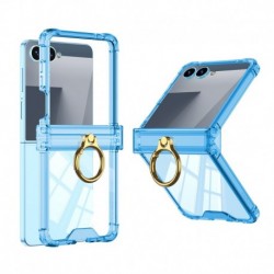 Futrola za Samsung Galaxy Z Flip 7/Flip7 leđa Ring lines II - plava