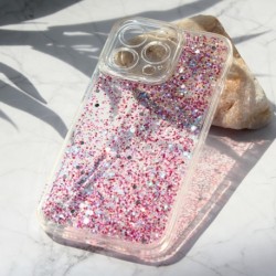 Futrola za iPhone 13 Pro leđa Glittering - ljubičasta