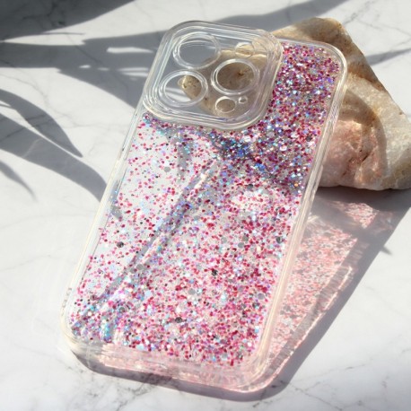 Futrola za iPhone 14 Pro leđa Glittering - ljubičasta