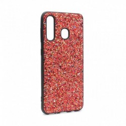 Futrola za Samsung Galaxy A20/A30/A8s/A9 Pro (2019)/M10s leđa Glittering - crvena