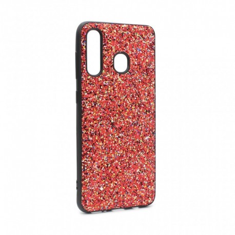 Futrola za Samsung Galaxy A20/A30/A8s/A9 Pro (2019)/M10s leđa Glittering - crvena
