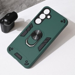 Futrola za Samsung Galaxy S25 Plus leđa Hard ring - tamno zelena