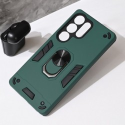 Futrola za Samsung Galaxy S25 Ultra leđa Hard ring - tamno zelena