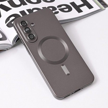 Futrola za Samsung Galaxy A56 leđa MagSafe chrome - siva
