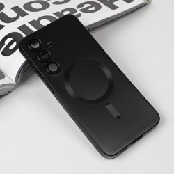 Futrola za Samsung Galaxy S25 FE leđa MagSafe chrome - crna