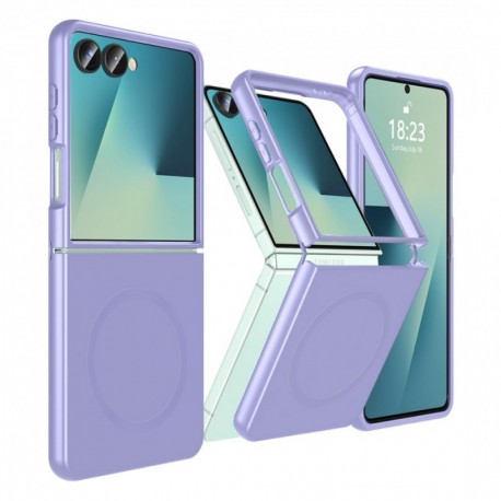 Futrola za Samsung Galaxy Z Flip 7/Flip7 leđa MagSafe elegant fold - ljubičasta