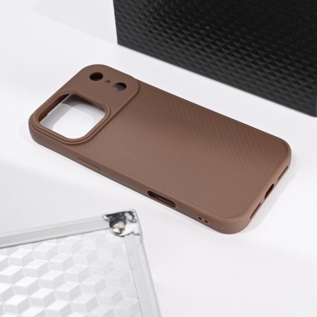 Futrola za iPhone 17 Pro Max leđa MagSafe kevlar - braon