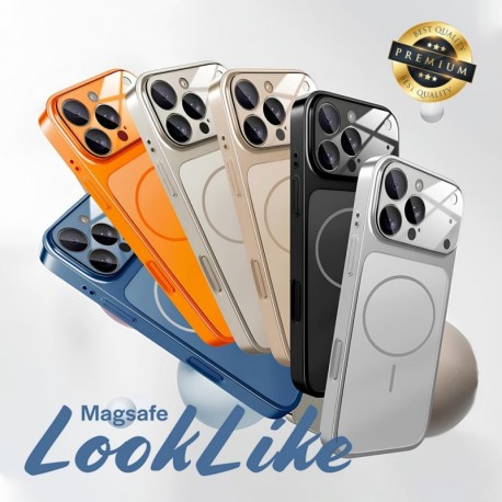 Futrola za iPhone 16 leđa MagSafe Looklike - narandžasta