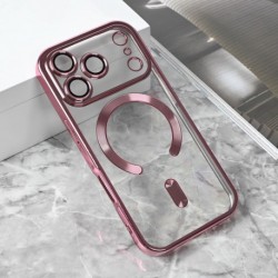 Futrola za iPhone 17 Pro leđa Cam protect MagSafe - roza