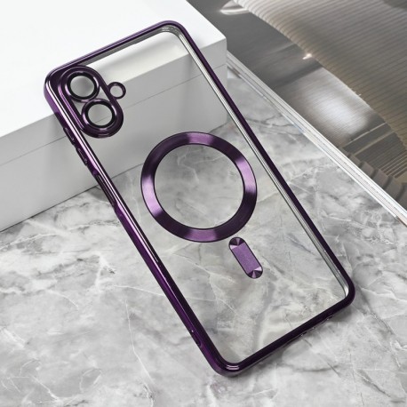 Futrola za Samsung Galaxy A07 leđa Cam protect MagSafe - ljubičasta