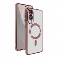 Futrola za Samsung Galaxy S25 Edge leđa Cam protect MagSafe - roza