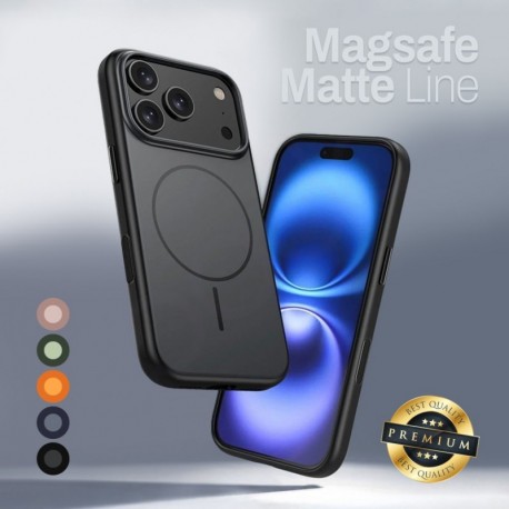 Futrola za iPhone 17 leđa Magsafe Matte line - plava