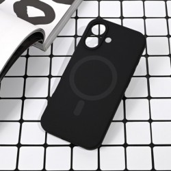 Futrola za iPhone 17 leđa MagSafe Pure color - crna