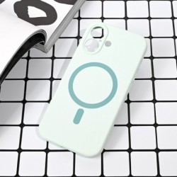Futrola za iPhone 17 leđa MagSafe Pure color - tirkizna