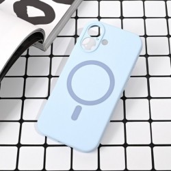 Futrola za iPhone 17 leđa MagSafe Pure color - svetlo plava