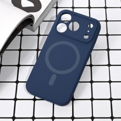 Futrola za iPhone 17 Pro leđa MagSafe Pure color - plava