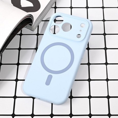 Futrola za iPhone 17 Pro leđa MagSafe Pure color - svetlo plava