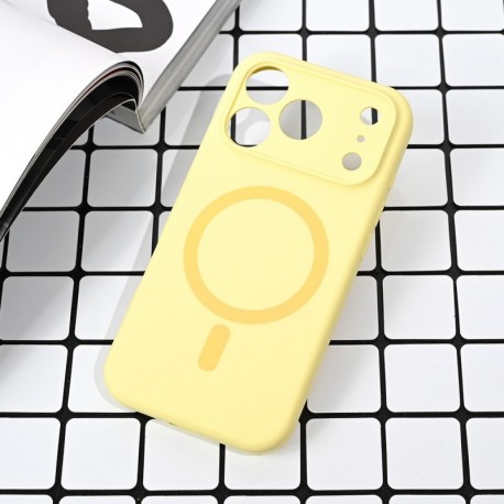 Futrola za iPhone 17 Pro leđa MagSafe Pure color - žuta